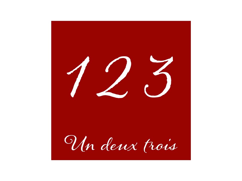 ⑧123 un deux trois